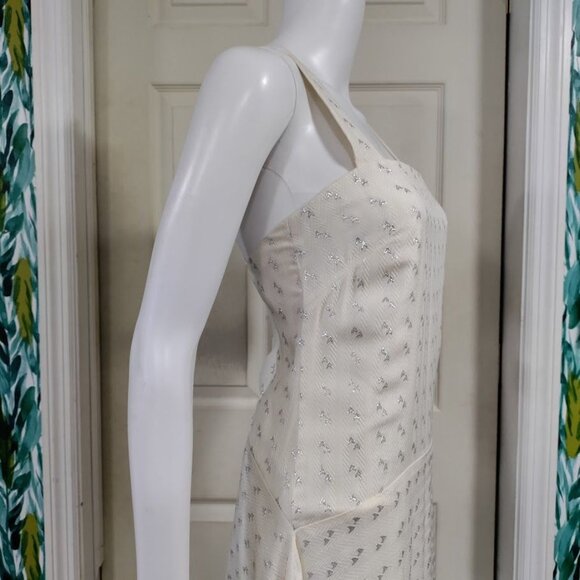 Club Monaco Boho Whimsy Artsey Twee Hankerchief Y2K Dropwaist Dress Size 00 NWT - Picture 6 of 11